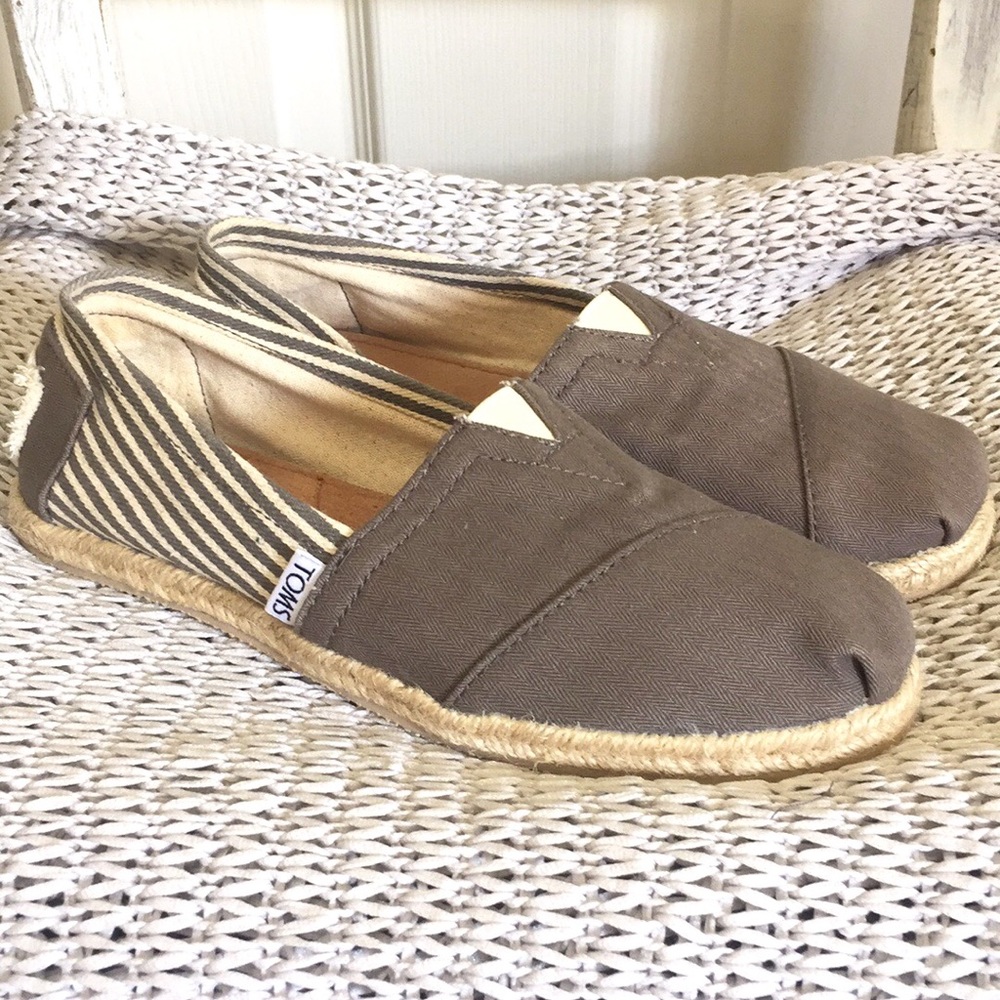 Toms Alpergata Espadrille Flats 7M